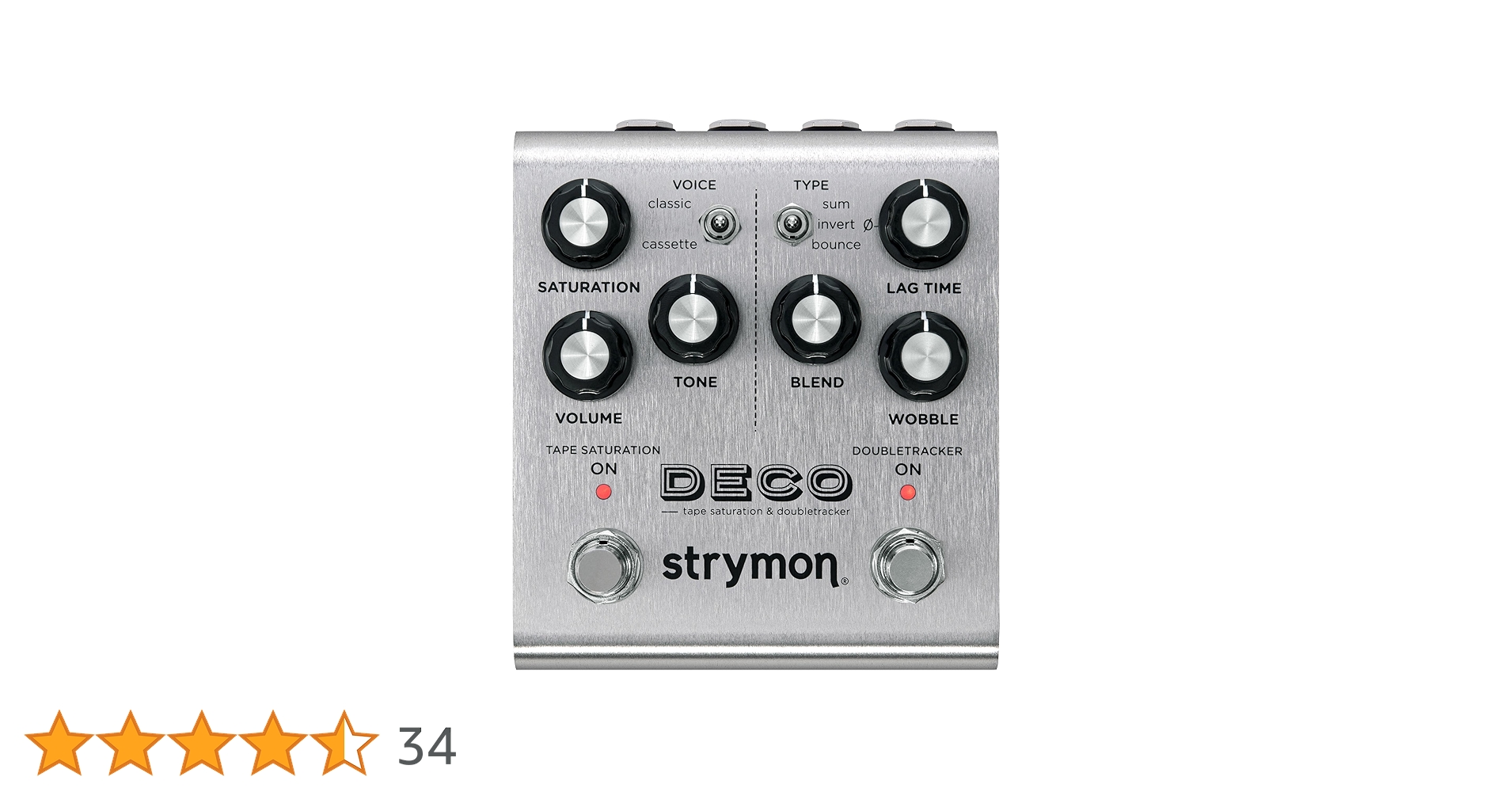 Strymon Deco(未使用に近い) strymon DECO V2 コンパクトエフェクター テープサチュレーション