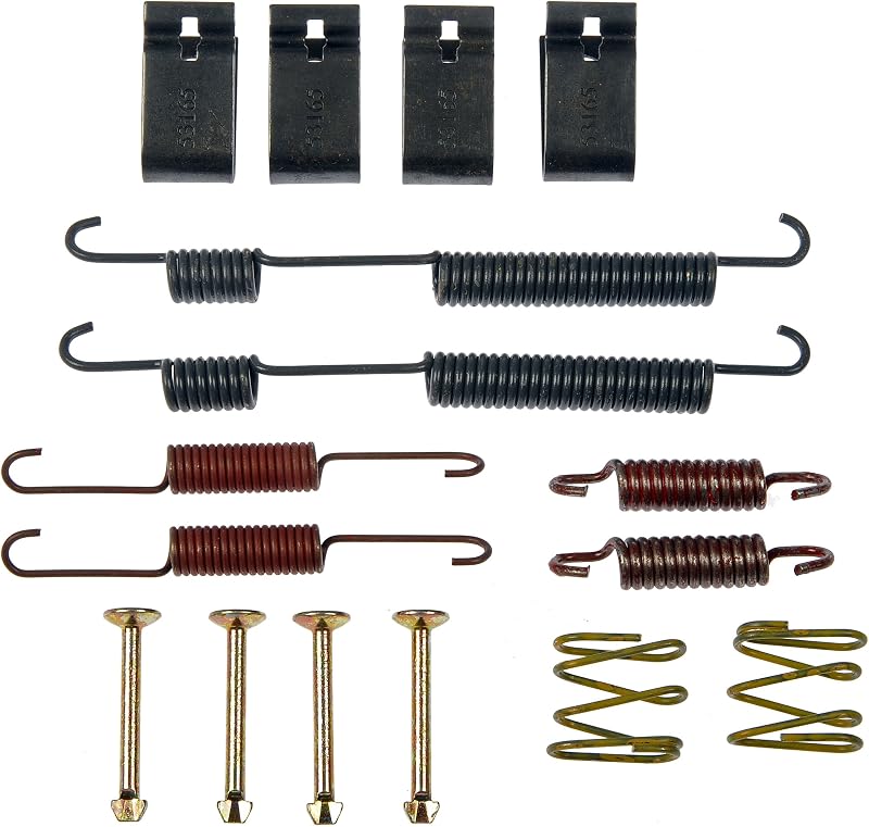 Kit de ferragens do freio a tambor traseiro Dorman HW17413 para Dodge, Hyundai e Kia – 1 unidade