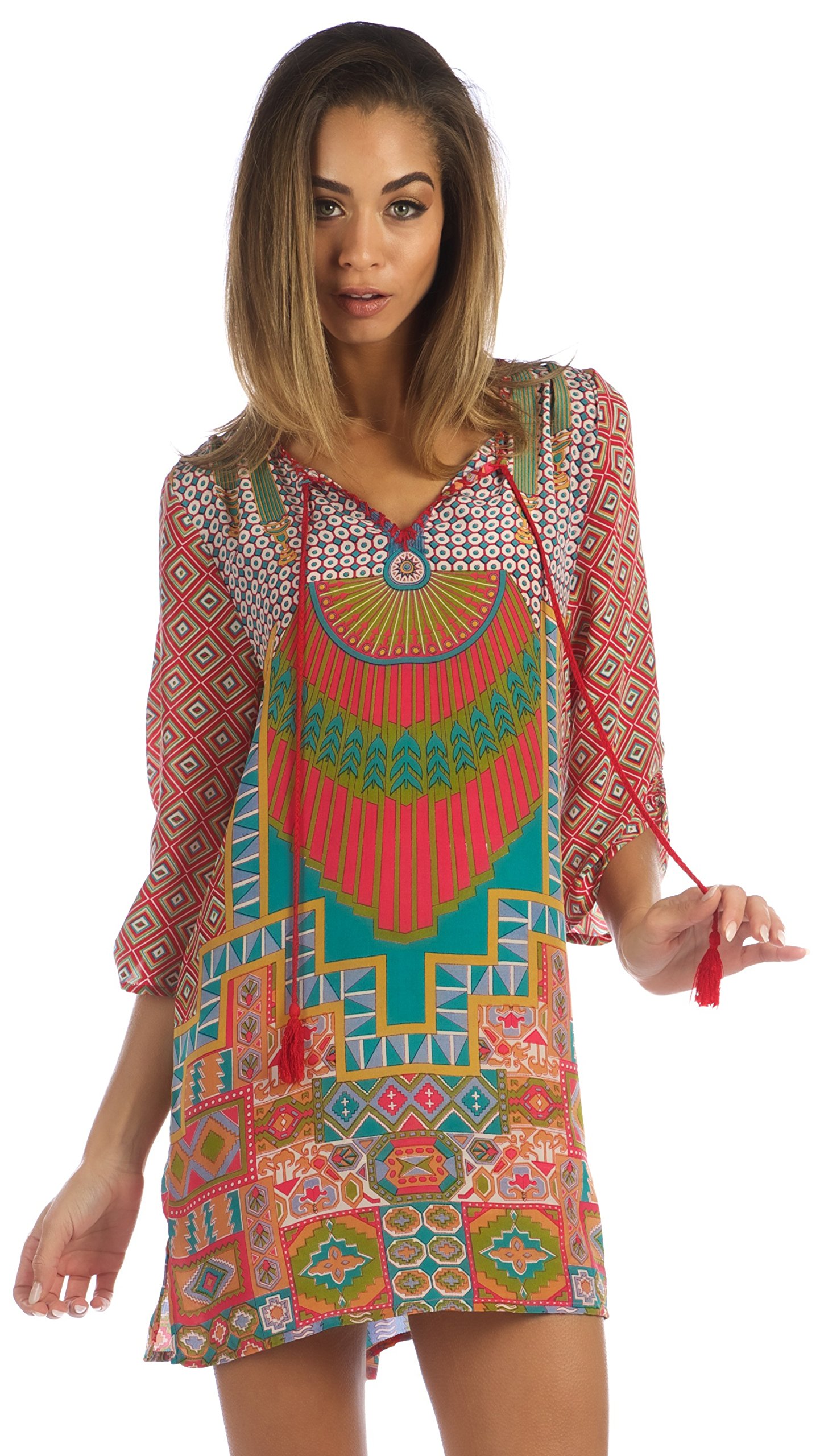 Tolani Women's Bonnie Mini Tunic Dress