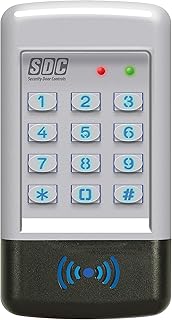 SDC 920P Indoor/Outdoor Entrycheck, Prox and Keypad Reader, HID Compatible, 3