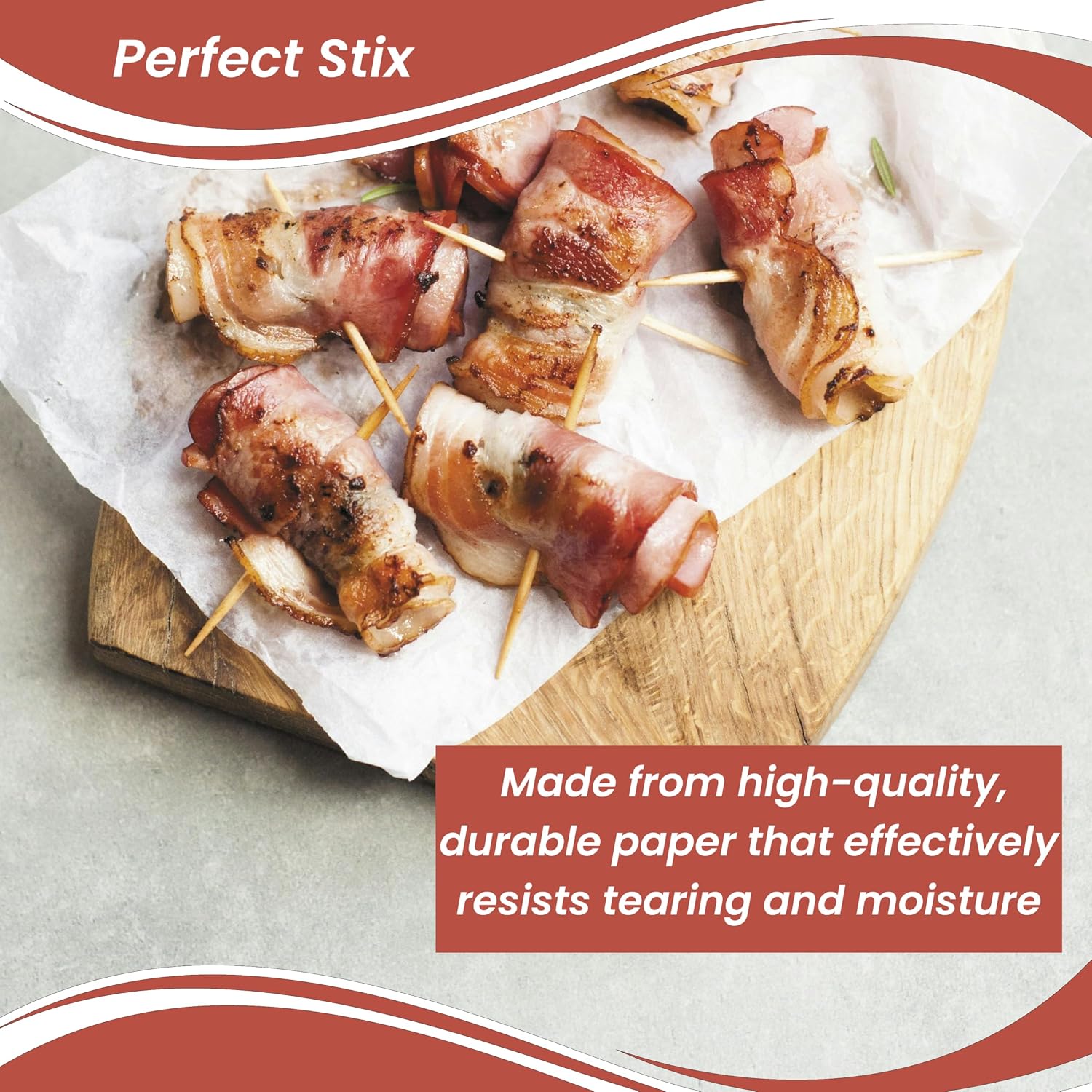 Perfect Stix Patty Paper 5-1000 Patty Paper, 5" x 5" (Pack of 1000)