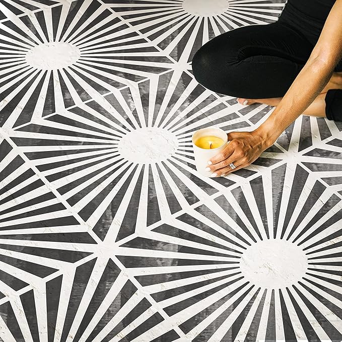 STENCILOGY® / Tile Stencil 12x12 (2 Pack) / Floor Wall