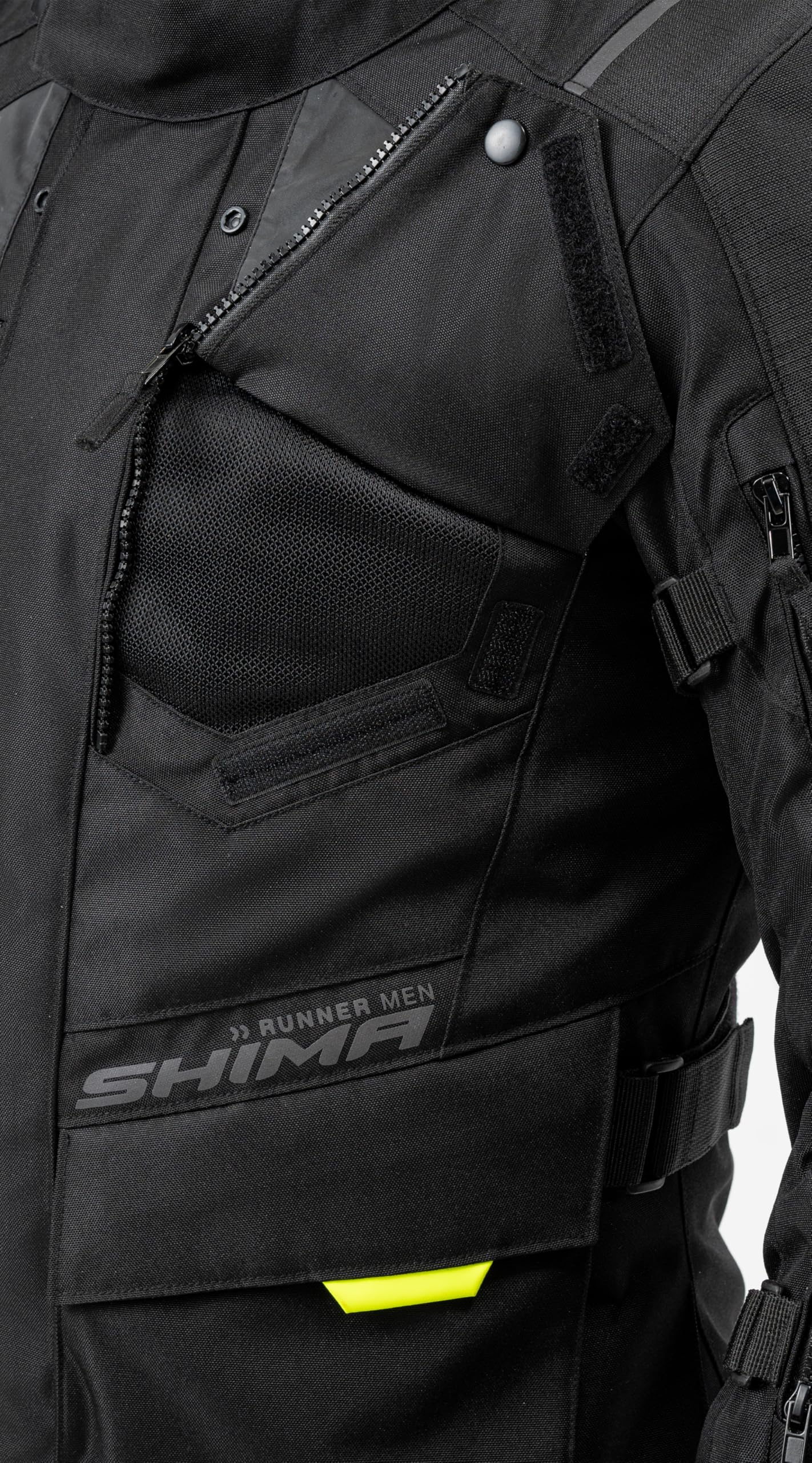 SHIMA Runner Tuta Giacca Pantalon Moto Uomo 4 Stagioni AIRFORCE Paraschiena Protezioni Invernale Leggero