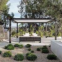 Vista 6 de 6x6 Base de poste 4 piezas, (Tamaño interno 5.6x5.6) Anclajes de poste, Acero sólido de 13GA y recubierto con polvo negro, Soportes de poste