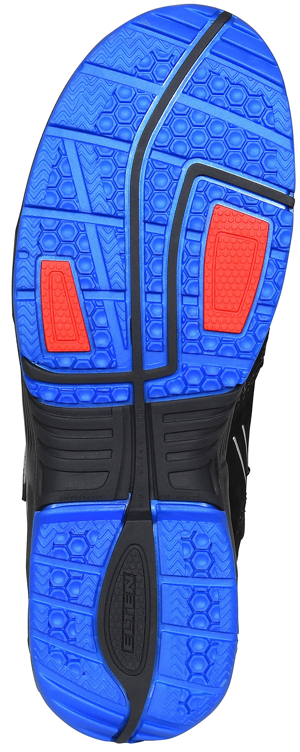 ELTEN Ambition Blue Easy ESD S1 | Sicherheitsschuhe für Damen & Herren, Stahlkappe, leicht, atmungsaktiv, Gr. 40