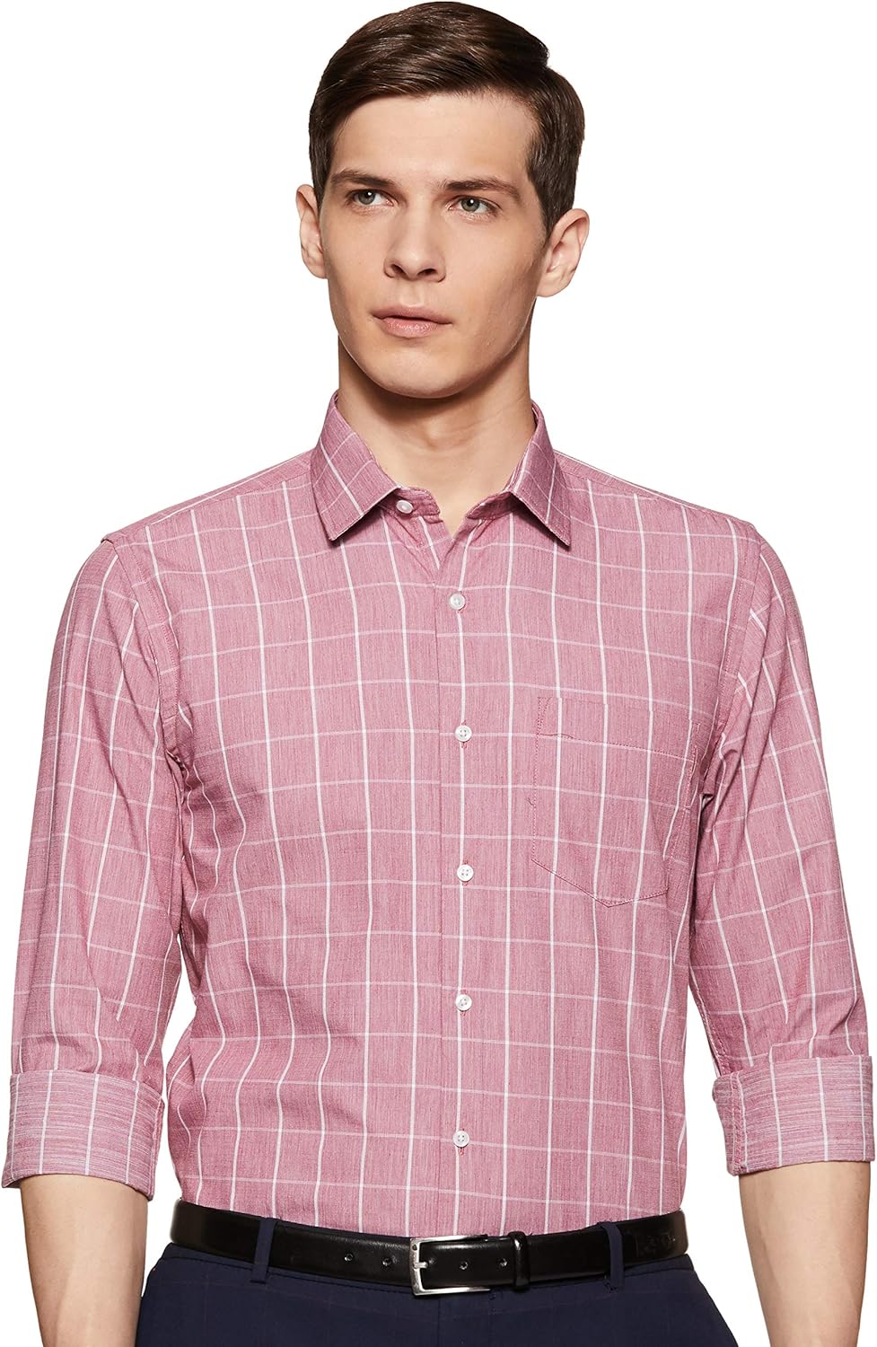 DIVERSE Men's Checkered Slim fit Formal Shirt Buy Online at Best Price in KSA Souq is now