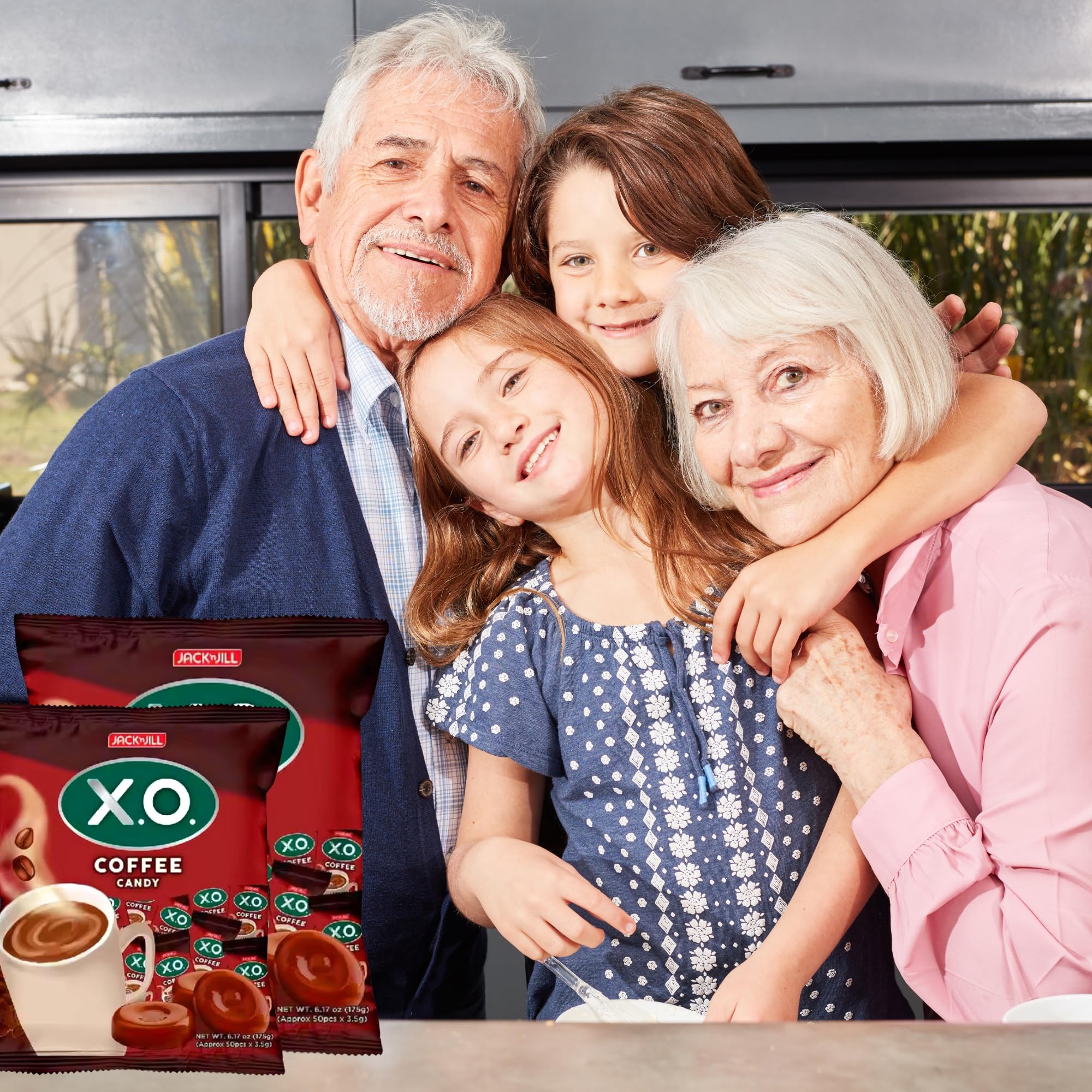 Amazon.com : Jack n Jill X.O. Coffee Candy, 6.17 oz, 50 Pieces