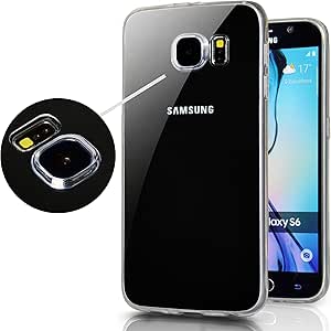 ElecShield Ultra Thin Case for Samsung Galaxy S6 Cover with Rear Camera Protection (Galaxy S6, Clear)