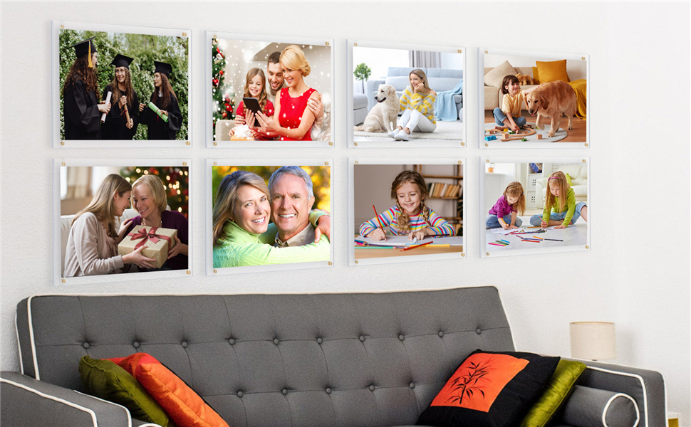 Amazon.com - Kalami 16x20 Clear Acrylic Wall Mount Picture Frame