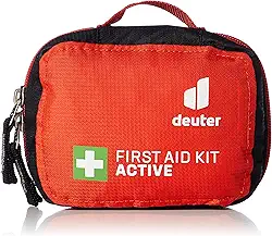 Deuter, Estojo de Primeiros Socorros First Aid Kit Active, Ideal Para Aventuras, Não Acompanha Medicamentos, Vermelho.