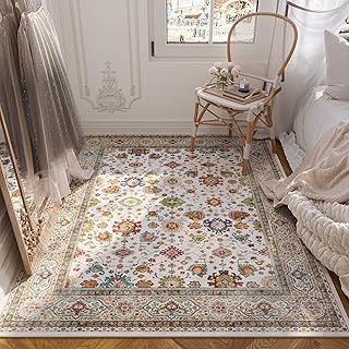 Rugcomf Bedroom Rug 3x5 Rug Washable Area Rug...,