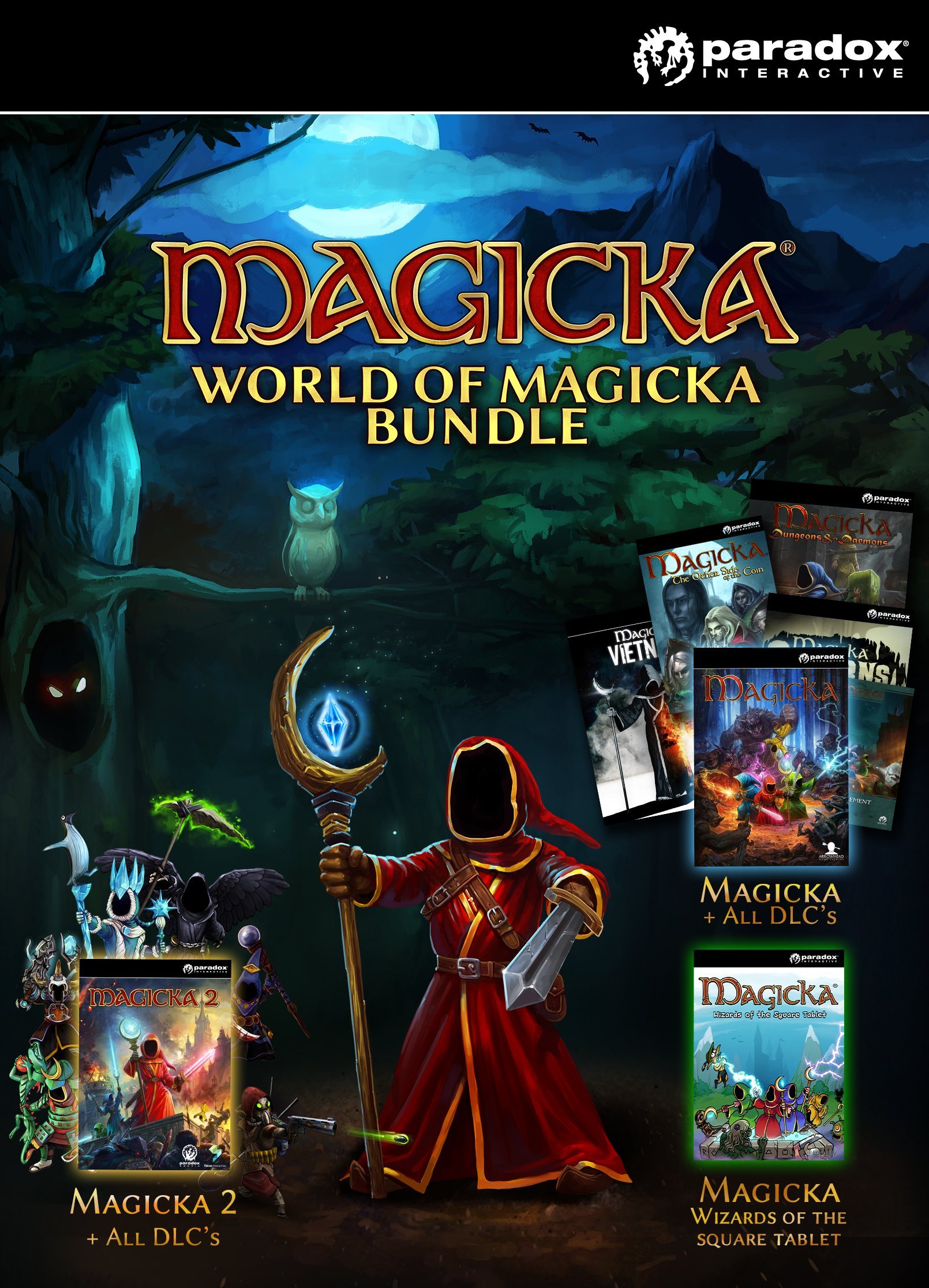 Code Steam World Of Magicka Bundle pour PC et Mac version jeu complet - 8