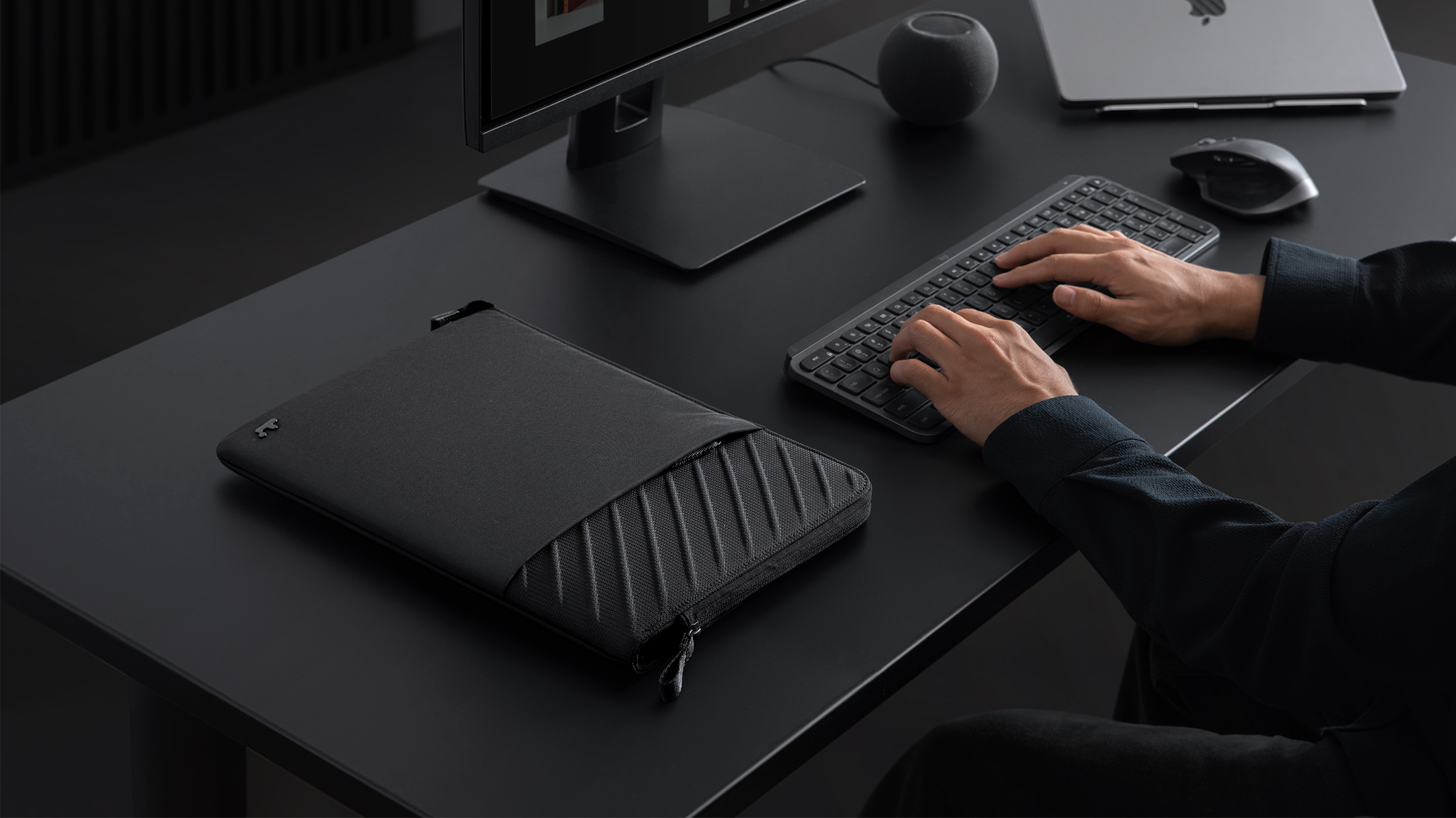 tomtoc 360° Laptop Sleeve Hoes voor 16 inch Nieuwe MacBook Pro M3/M2/M1 Pro/Max A2991 A2780 A2485 A2141 2023-2019, Laptopkoffer Briefcase Hoes