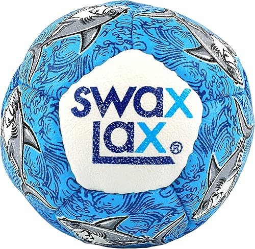 Miniatura 17 de Swax Lax Pelota de entrenamiento para Lacrosse - Práctica para interiores y exteriores con menos rebotes y menos pique