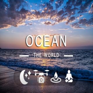 FLYING OVER OCEAN SCREENSAVER - MÚSICA RELAXANTE • AMBIENTE PACÍFICO PARA SPA, YOGA E RELAXAMENTO PARA A FIRE TV
