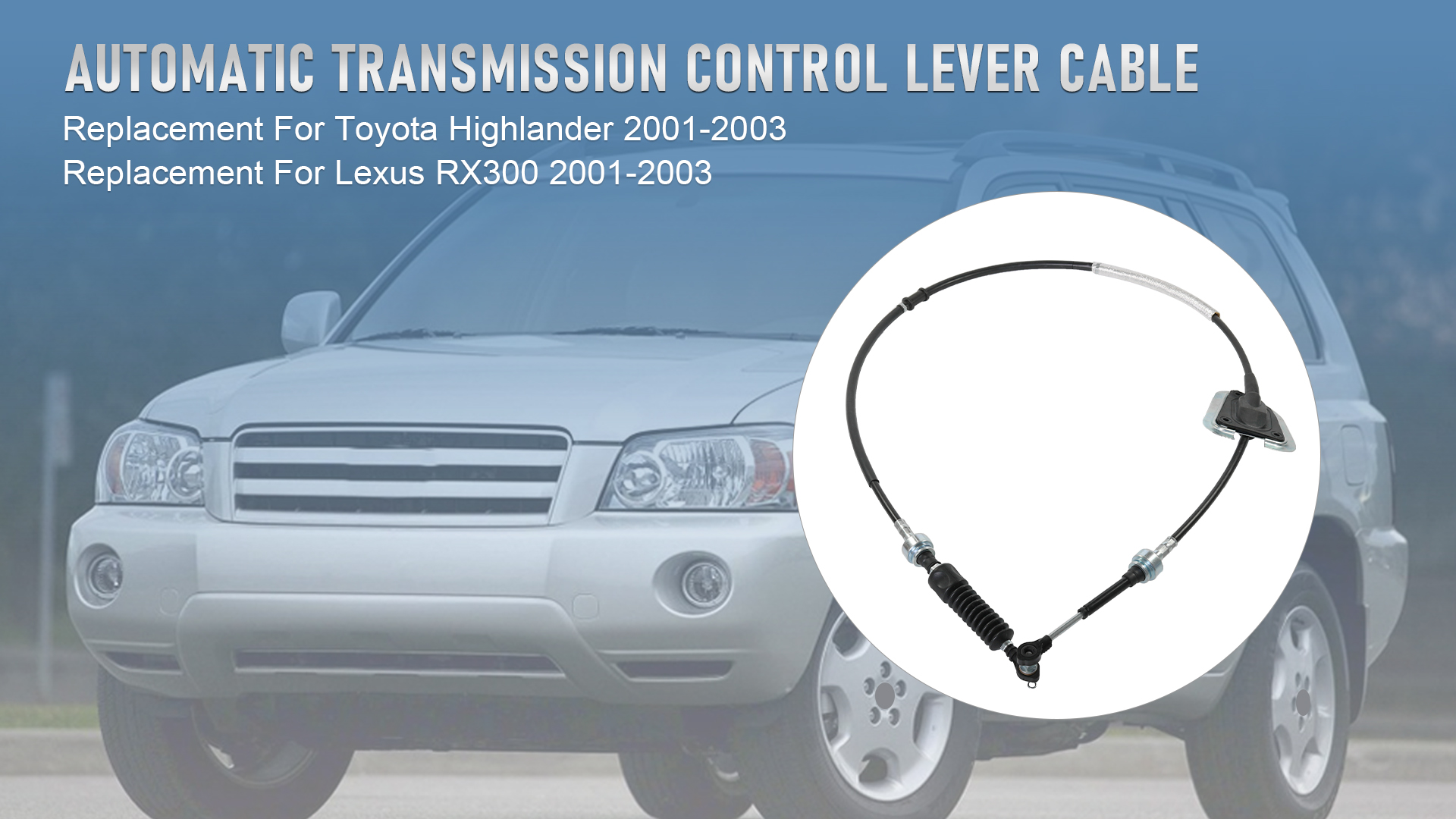Câble Commande Transmission Toyota Camry 2006-2011 - Référence 33820-06340 - 9