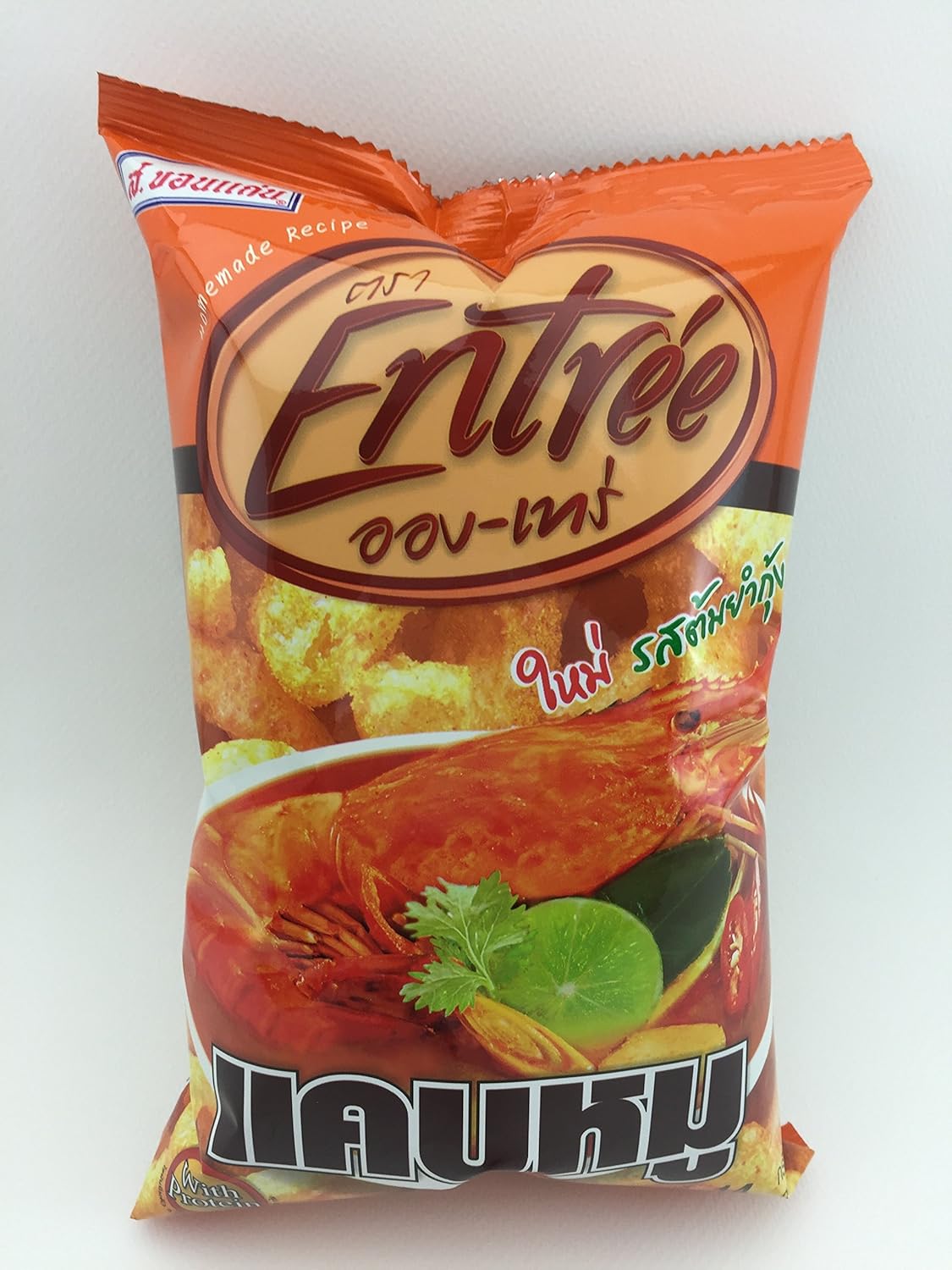 Crispy Pork Rinds Entree Brand (Original and Tom Yum Goong