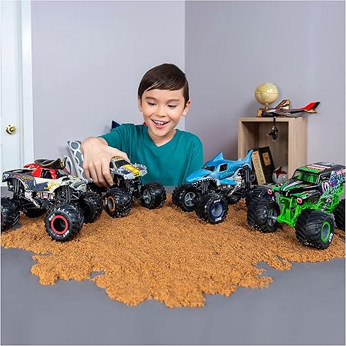 Miniatura 6 de Monster Jam, Camión monstruo Dragonoid oficial Bakugan, vehículo fundido a presión, escala 124