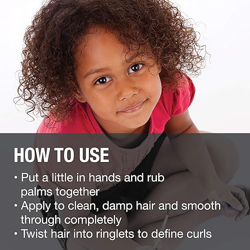 Miniatura 5 de Solutions by Great Clips Kids Crazy Rizs crema 8 oz  Define los rizos y suaviza el pelo encrespado recomendado para niños de 4 a 10 años