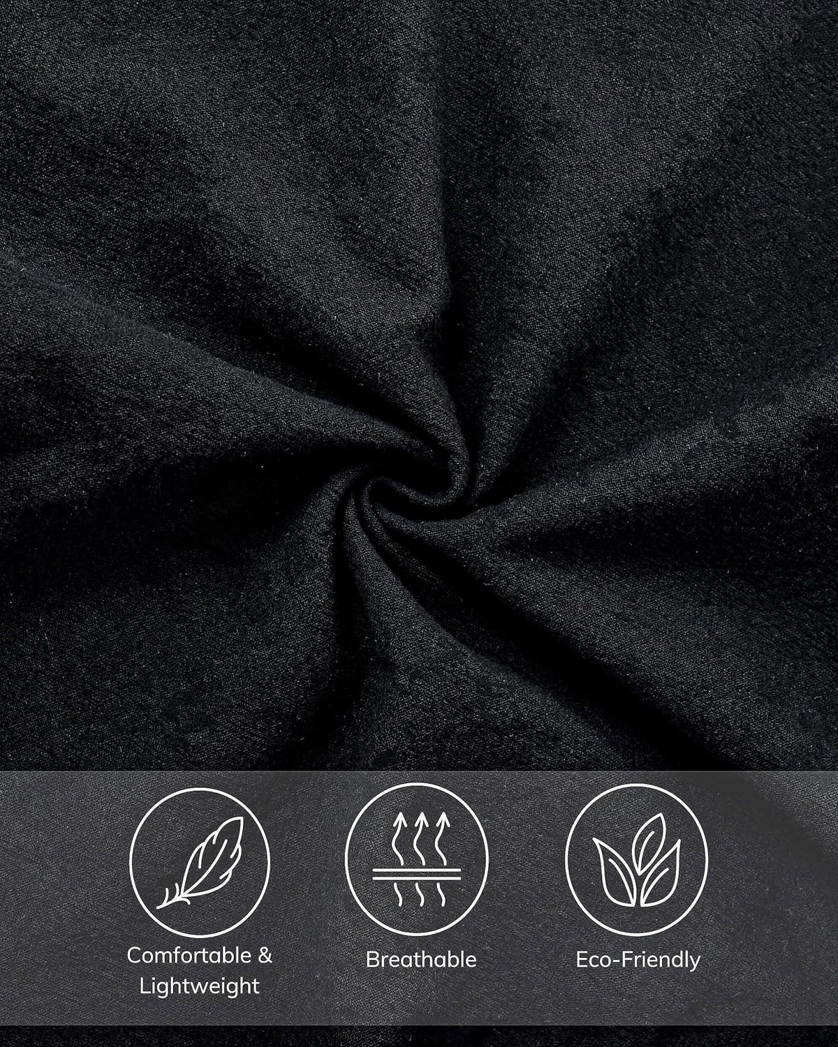 LOFBAZ Women Summer Flowy Cotton Linen Palazzo Wide Leg Pants Beach High Waisted Trousers Boho Long Lounge Pant with Pockets - Image 5