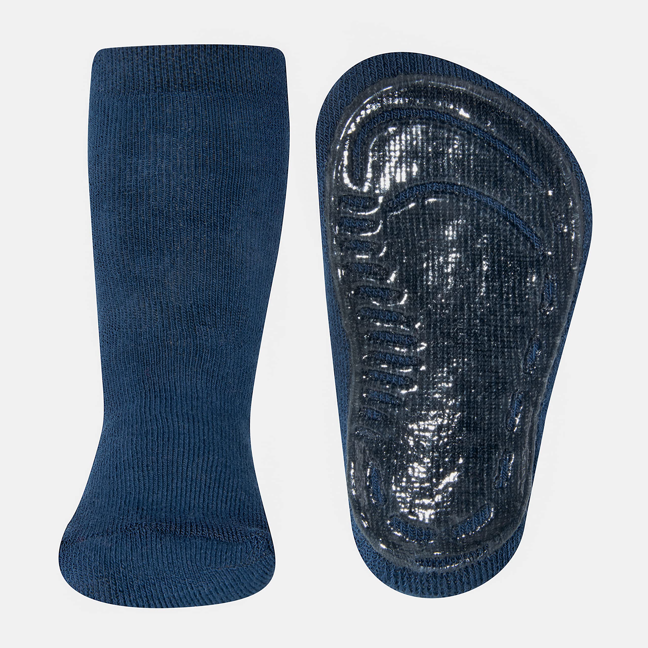 EWERS pack de 3 chaussettes de sécurité lion, chaussettes avec semelle antidérapante, chaussettes antidérapantes MADE IN GERMANY, 3 paires de chaussettes antidérapantes pour enfants