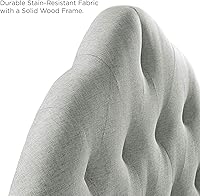 Vista 4 de Modway Sovereign Cabecero doble tapizado con botones, Madera