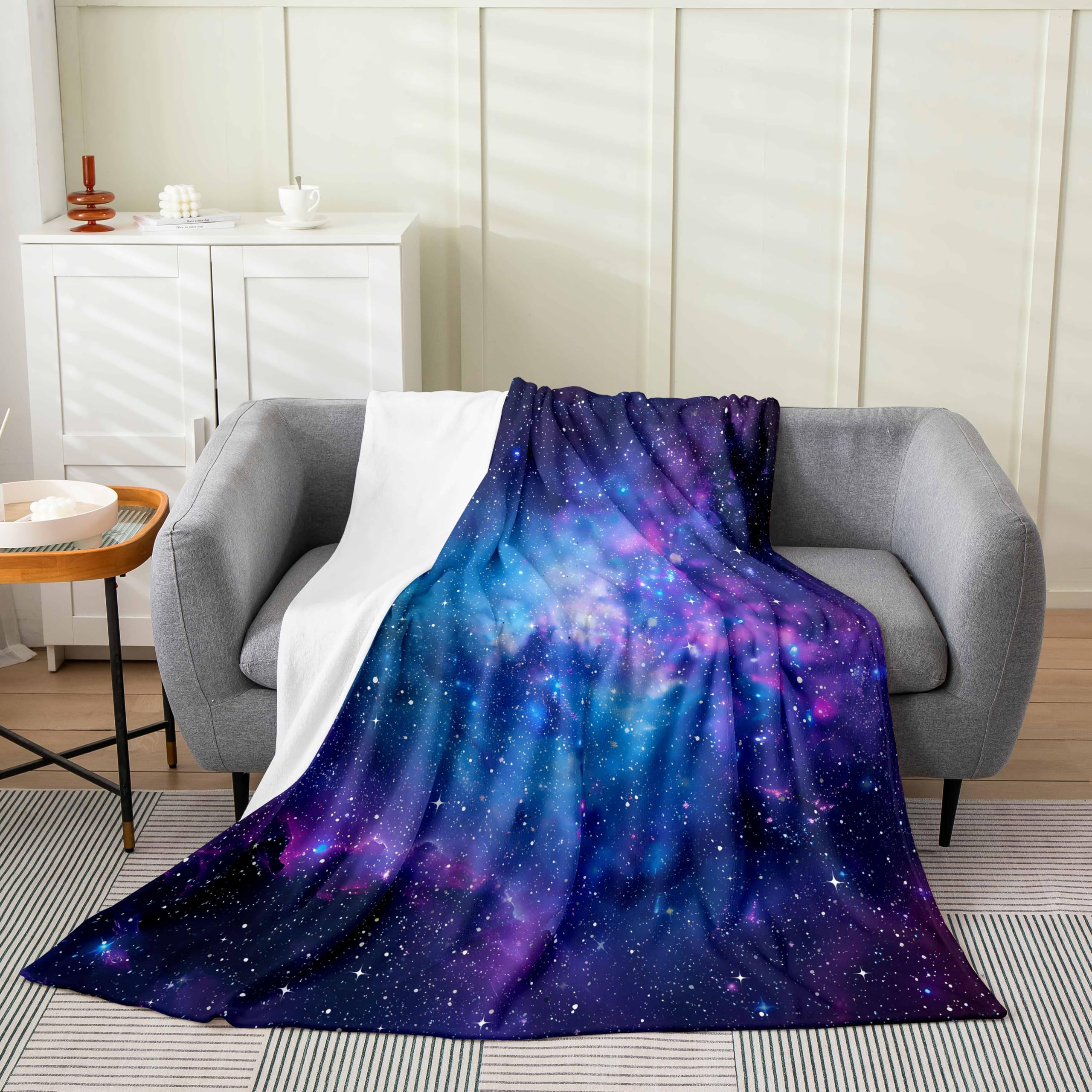 Amazon.com: Galaxy Series Throw Blanket for Kids Boys Girls,Blue