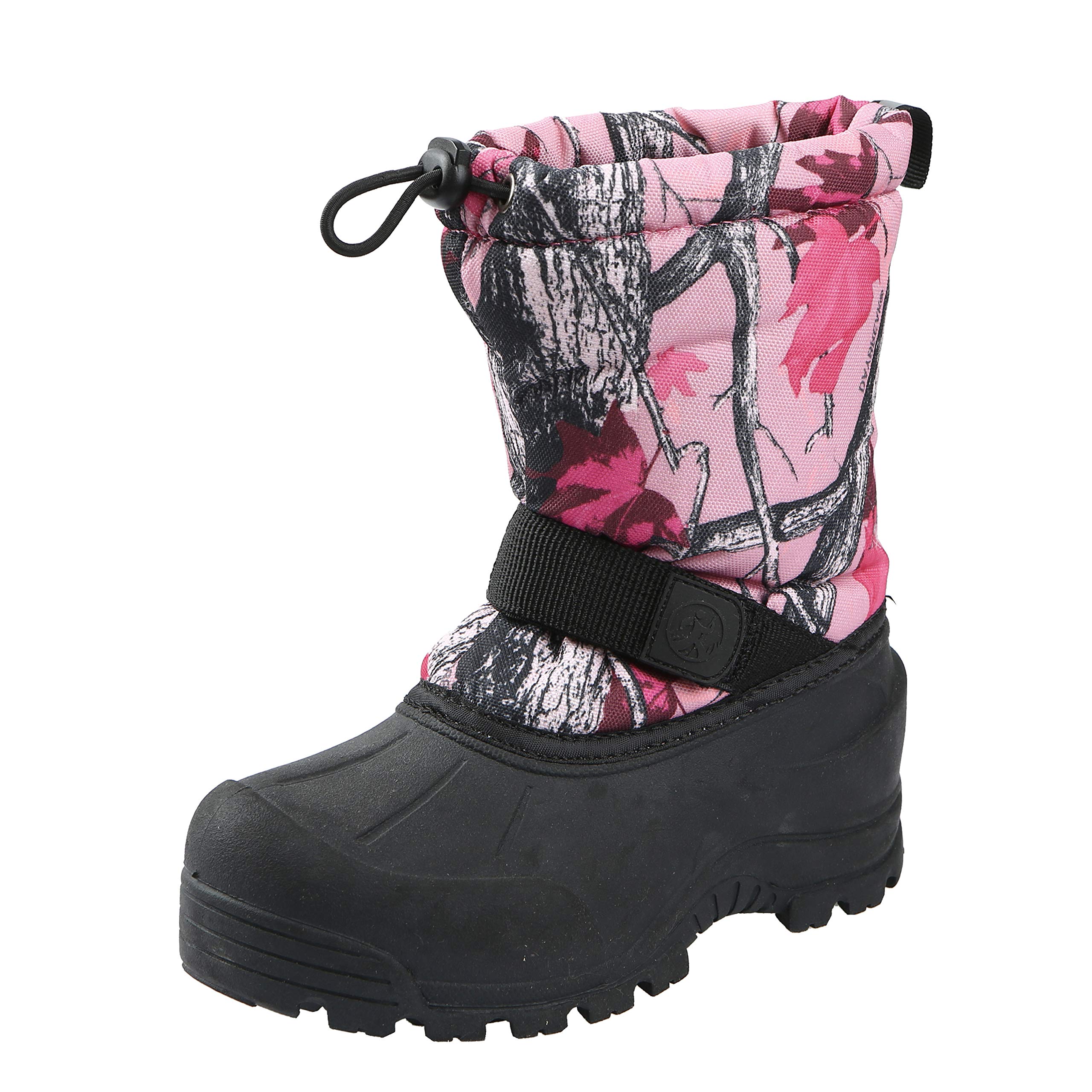 Northside Frosty Insulated Winter Snow Boots for Girls and Boys with Rugged, Water Resistant Nylon Upper, Quick-Drying Lining, Removable EVA Insole, and Durable TPR Outsole