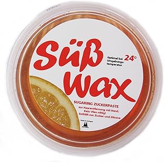449 G Dolce Wax 24 ° Sugaring pasta di zucchero di depilazione con mano, nessun Tessuto non Tessuto necessario. Optimal 24 ° ambiente Temperature.