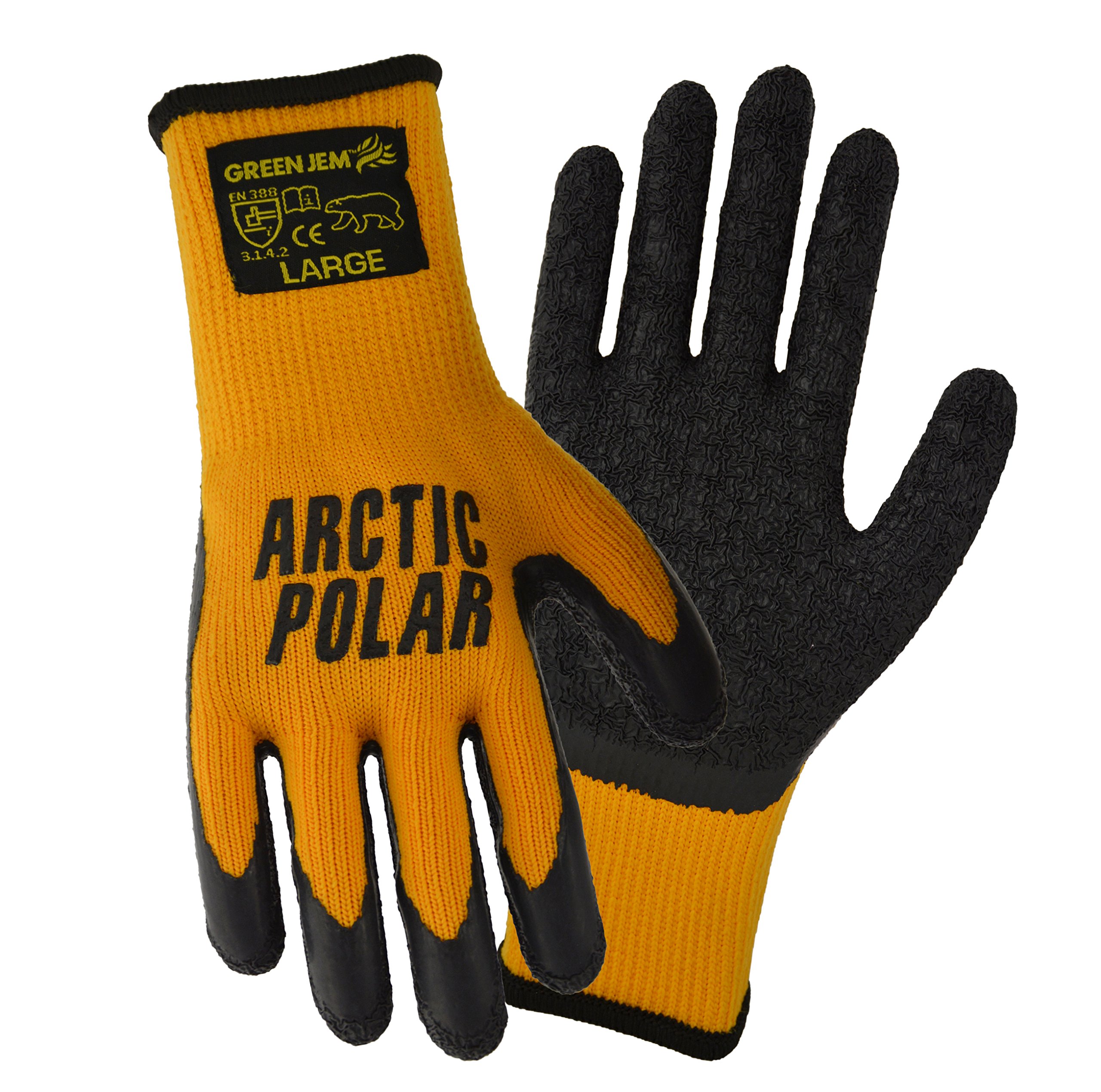 Green Jem GLCLNEW2 Gloves, Large