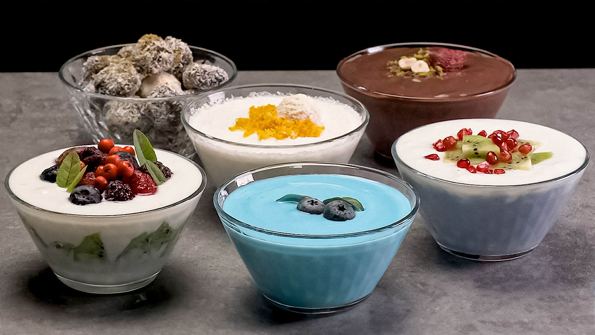 CRYSTALIA Premium Glazen Dessertkommen, 330cc, Set van 6, 100% Loodvrij, Stapelbare Kristallen Schalen, Glazen Kommen, Dessertbekers, Puddingschalen, Glas Dessertkommen, Slakom, Sauskommen