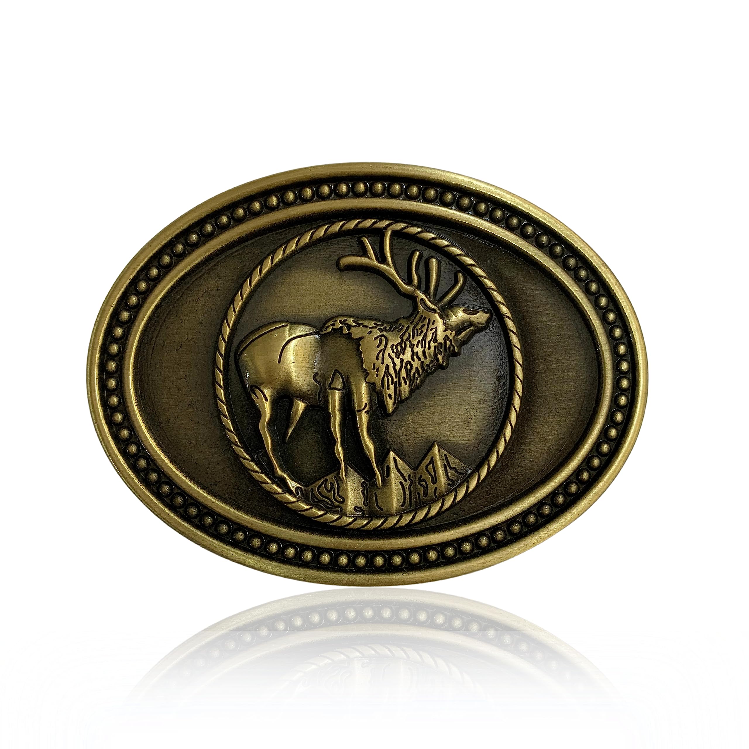 CBU- Cowboy Cowgirl Western Buckle For Belt.Men & Women (40mm) [KB-01] (Cowboy Cowgirl 1st)-image-10
