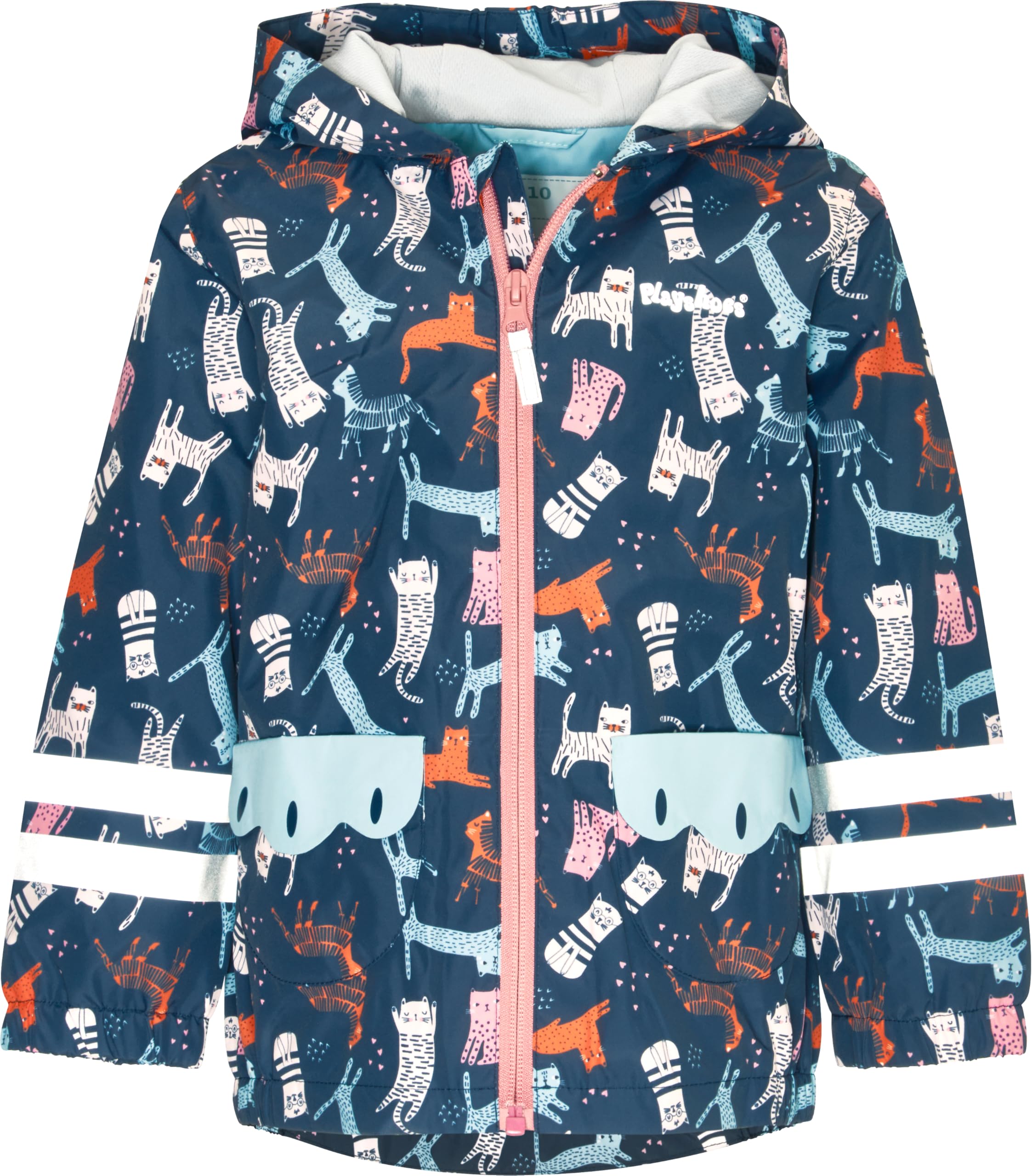 Playshoes Unisex Kinder Regenjacke Outdoorjacke