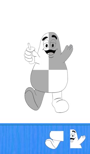 Coloring Book Puzzle the grim