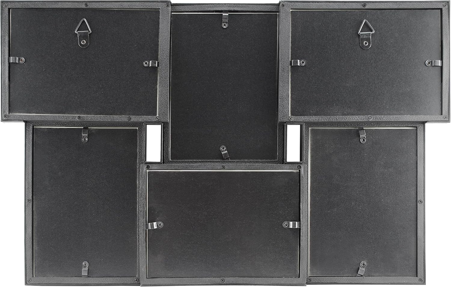 MCS Collage Frame with 6-5x7 Inch Openings, Black (45509)
