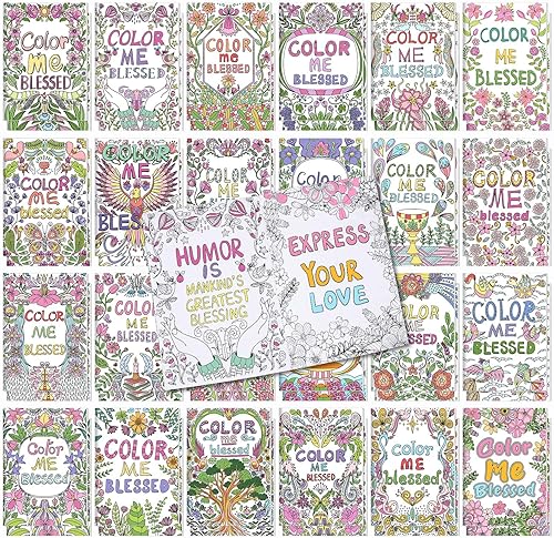 Vista 108 de Liliful 144 libros para colorear de Feliz Navidad a granel para niños, libros de actividades de invierno, recuerdos de fiesta, libro de dibujo