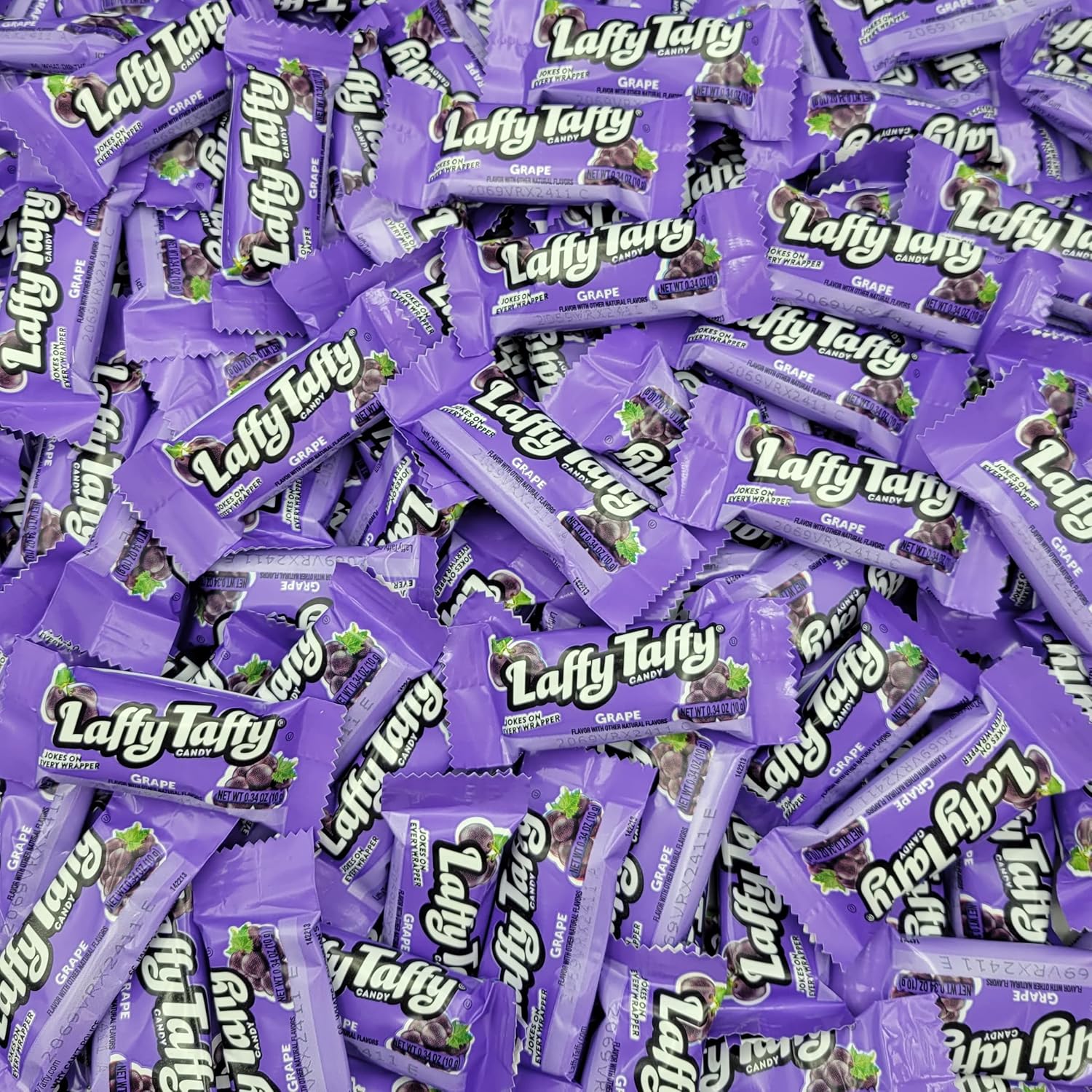Laffy Taffy Grape Candy FunSize Bars Jokes on Every