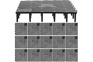 Totority Aquarium Filter Plates - Superior 55 Gallon Under Gravel Filter for Crystal Clear Waters