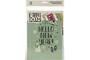 Simple Stories Carpe Diem A5 Planner Inserts
