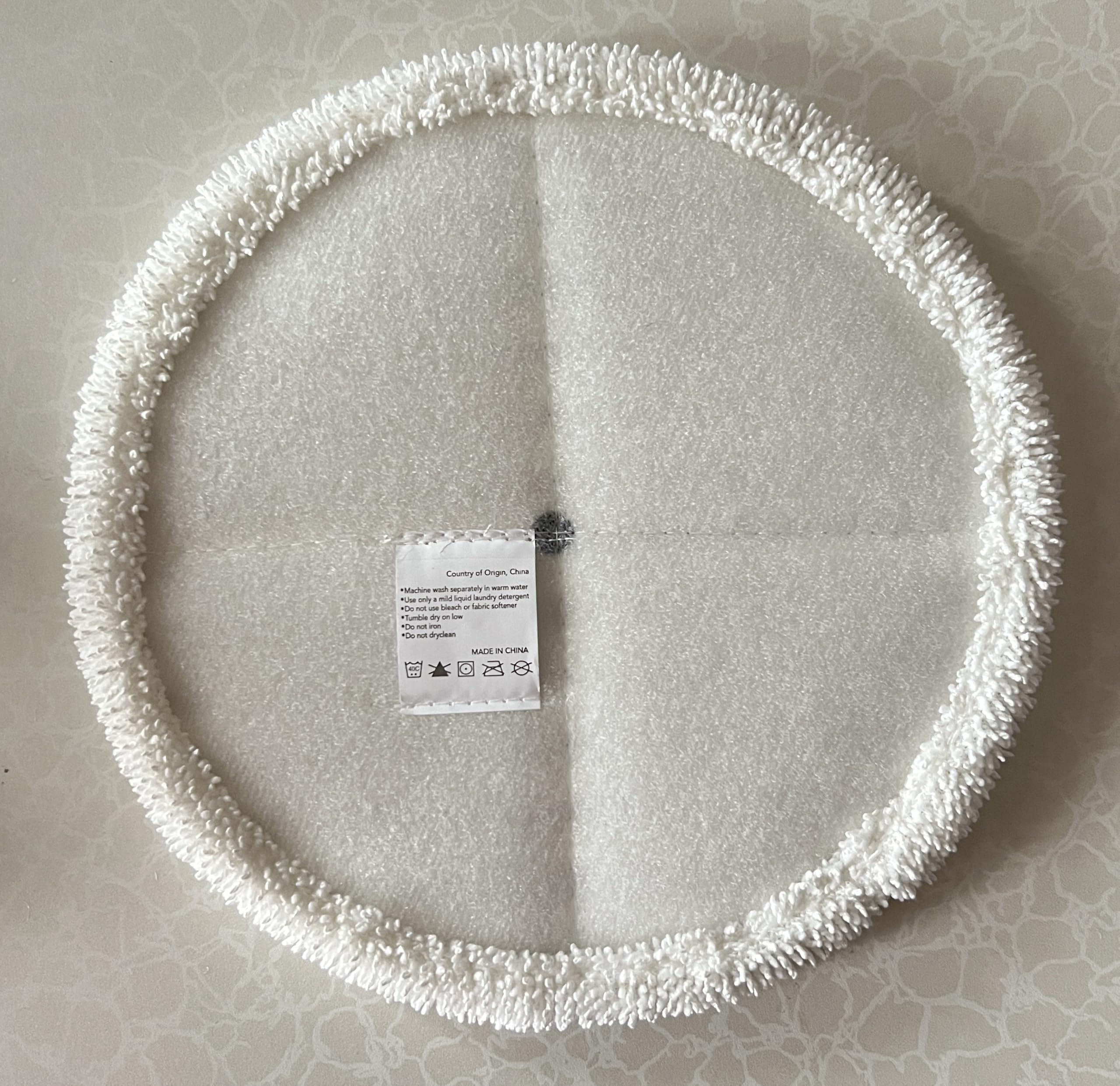 Paquete de 6 almohadillas de fregona para limpiador de suelos duros Bissell Spinwave para 2309 2315 2307 2240 Series