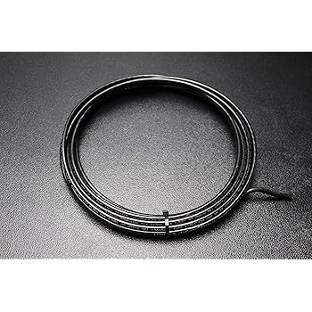 8 Gauge Thhn Wire Stranded Black 5 Ft Thwn 600v Copper Machine Cable Awg Amazon Com