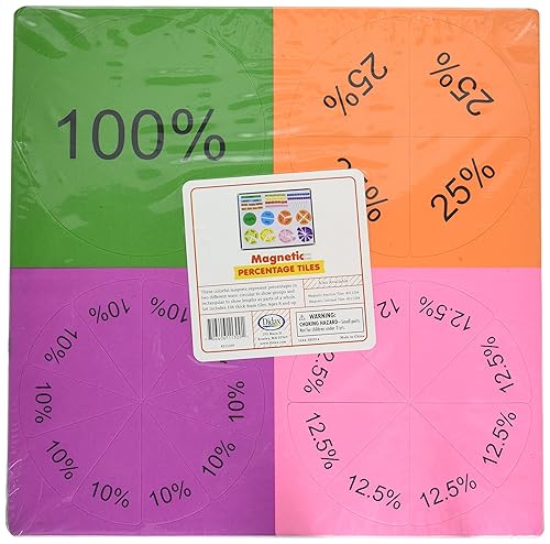 Miniatura 1 de Didax Recursos educativos Porcentaje magnético Azulejos