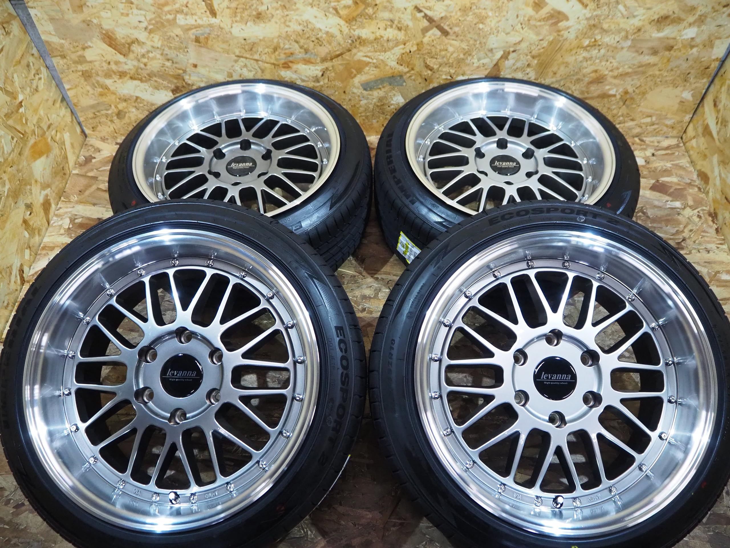 Amazon.co.jp: 輸入タイヤ付き levanna V10 LTH レヴァンナ エルティー