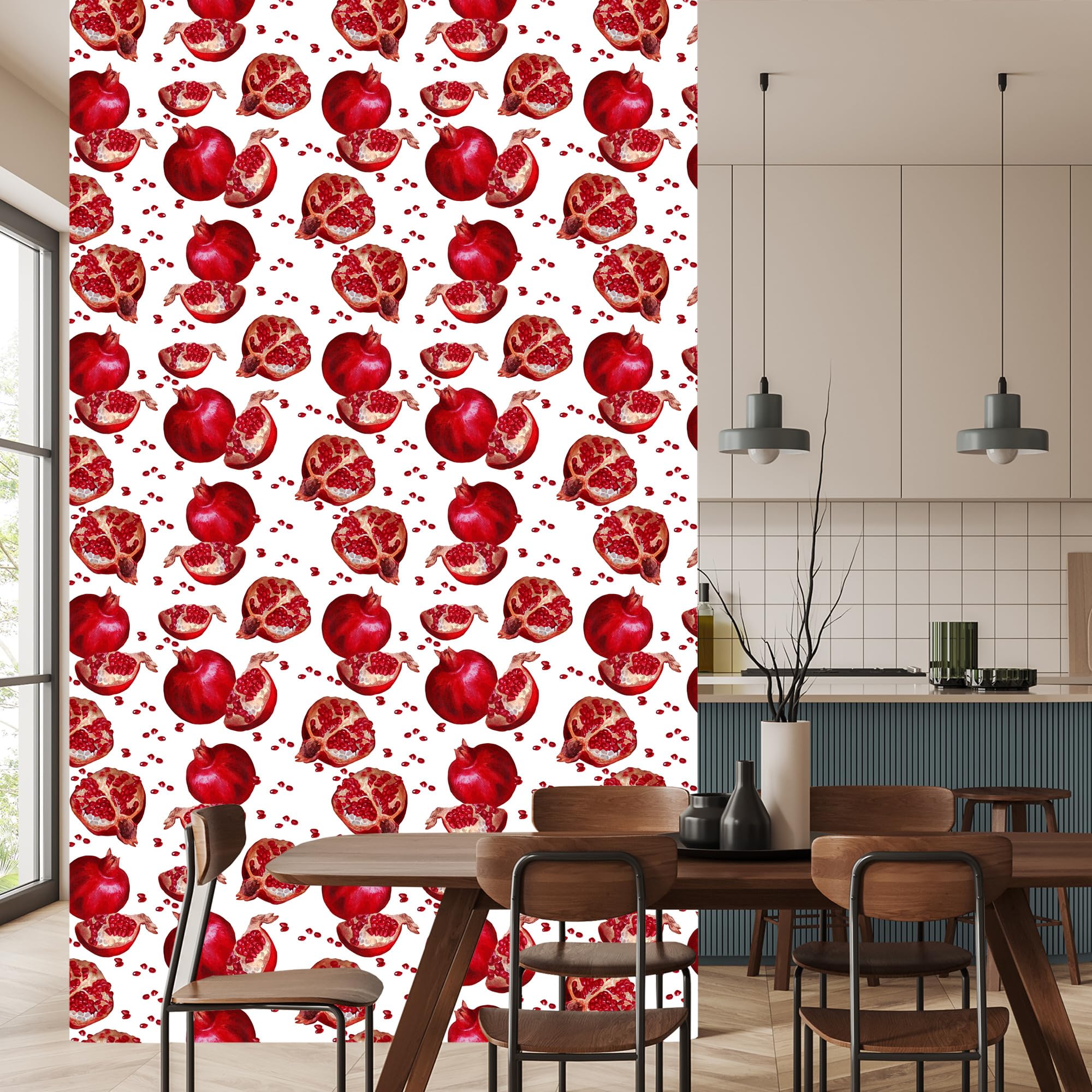 Decoración de Pared, Frutas y naturaleza, 50 x 1000 cm