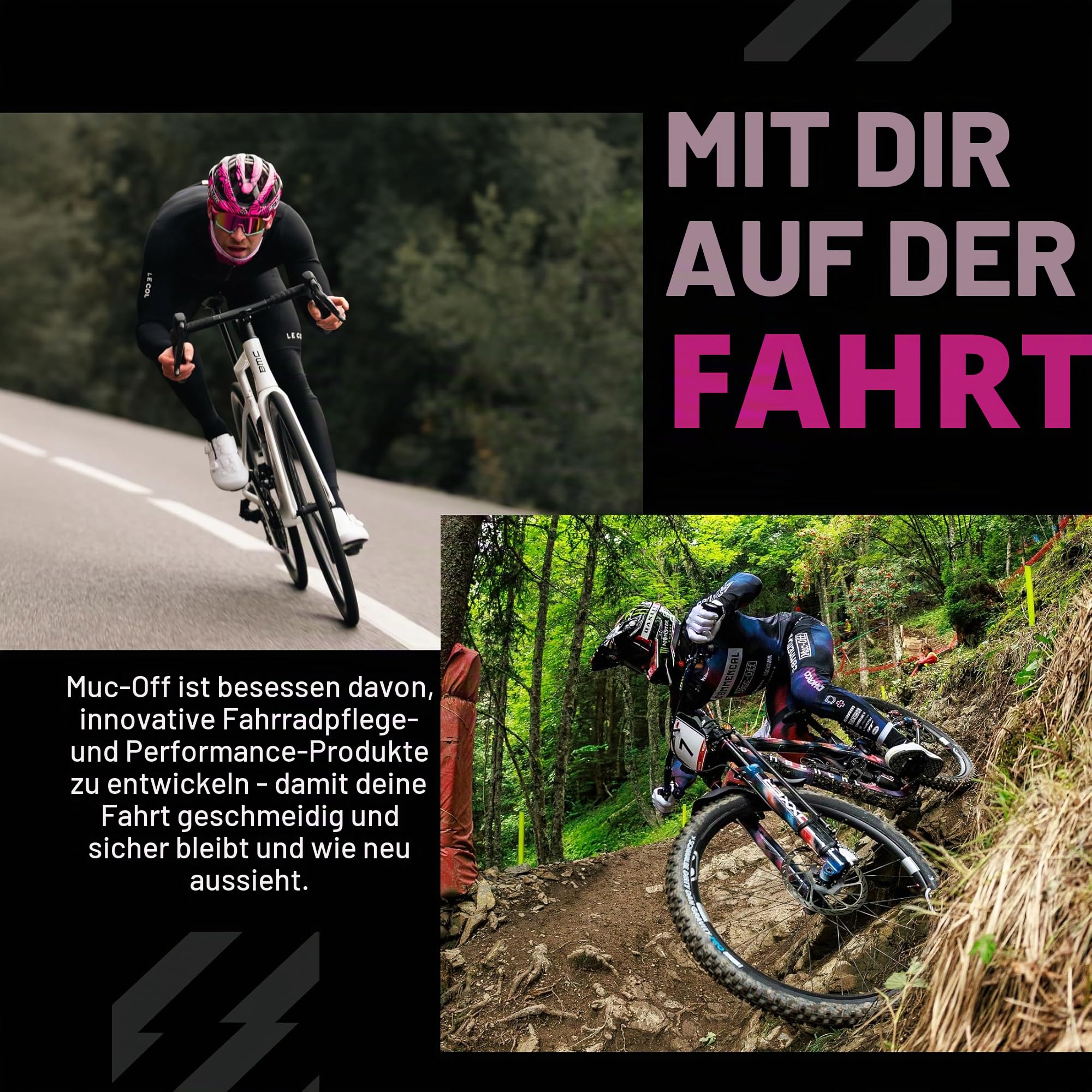 Muc-Off Essentials Wasserfeste Tasche – Robustes Schwarzes 900D Polyester - Wasserabweisende Fahrradtasche - Fahrrad Zubehör zur Aufbewahrung von Ersatzschläuchen, Reifenhebern oder Handy