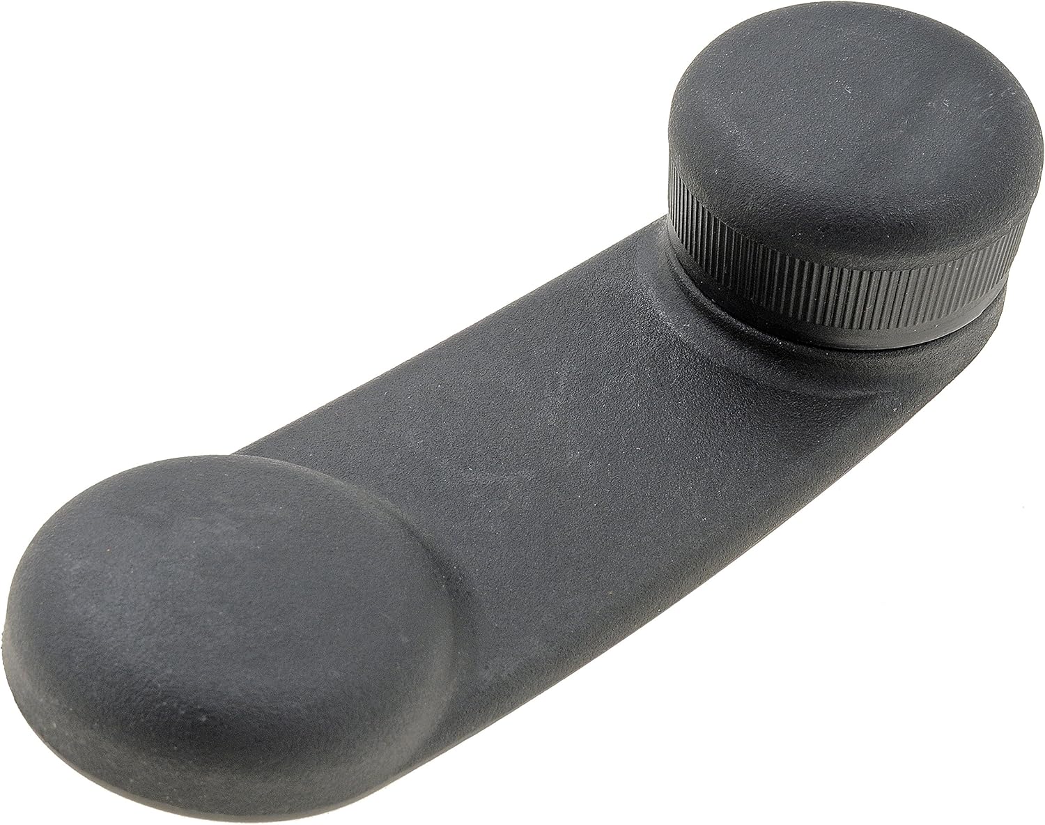 Dorman 76932 Window Crank Handle Compatible with Select Dodge/Jeep/Mitsubishi Models, Dark Gray, Black (Pack of 2)