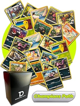 Champion's Path TCG Random Assortment Bundle || Ultra Rare + 20 Random Cards + Dan123yal Deck Box