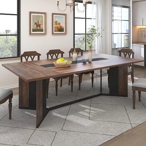 Hlivelood 78Inch Large Dining Table for 6 8 People