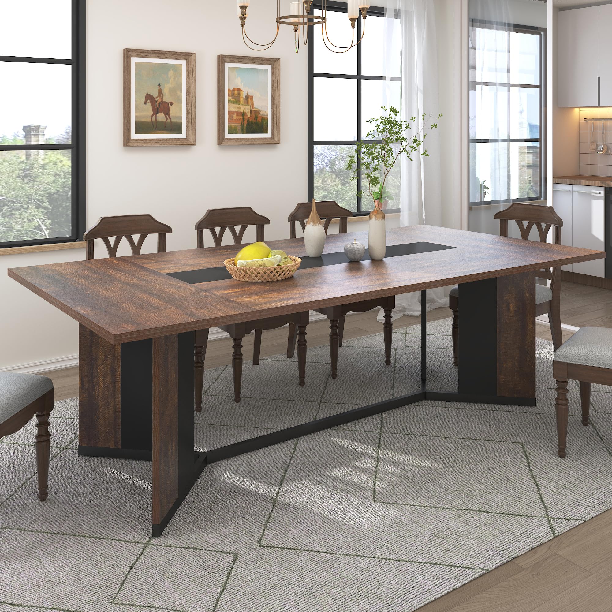 Hlivelood 78-inch Large Table