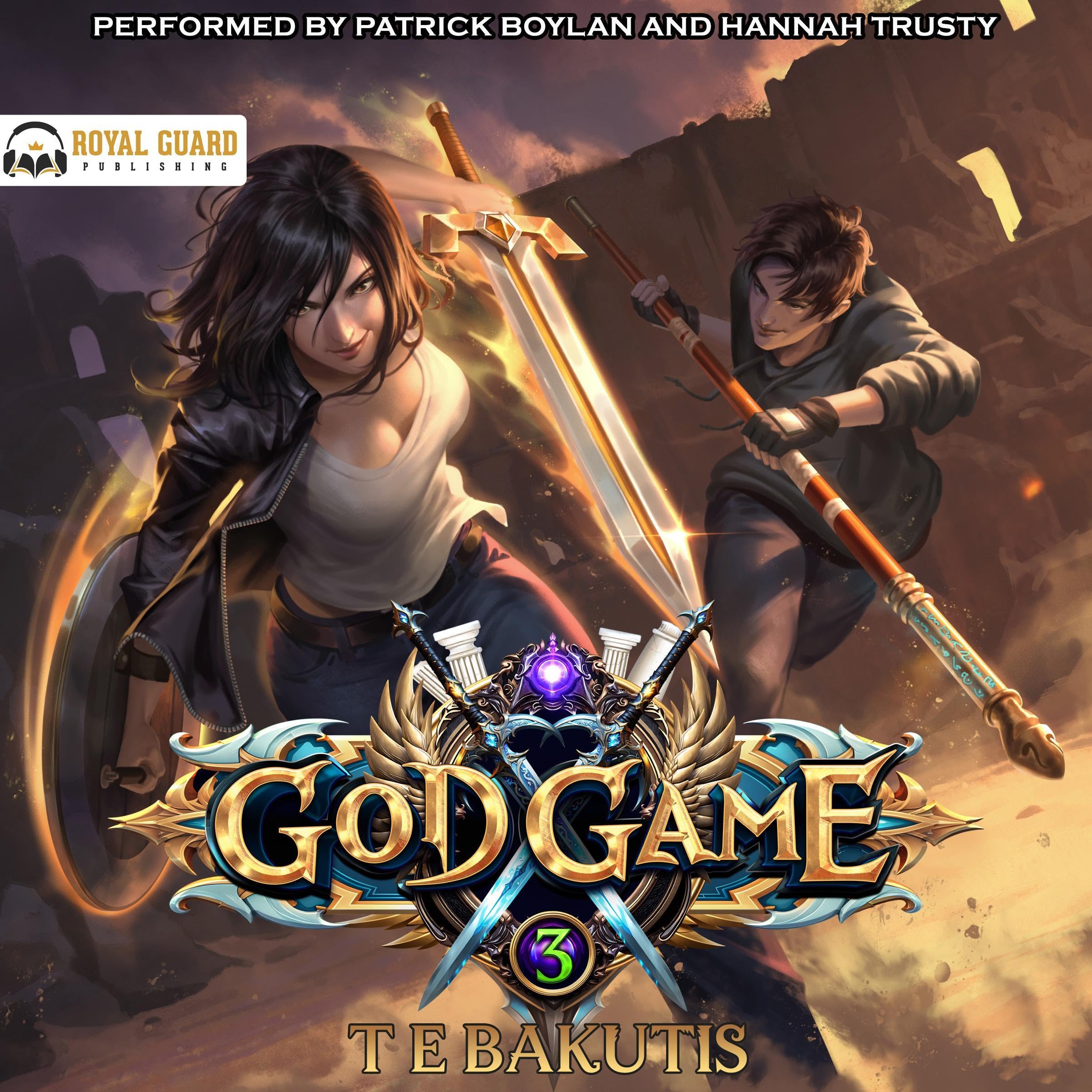 Cover art for God Game 3: A Gamelit Thriller
